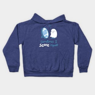 Sometimes I Scare Myself Kids Hoodie